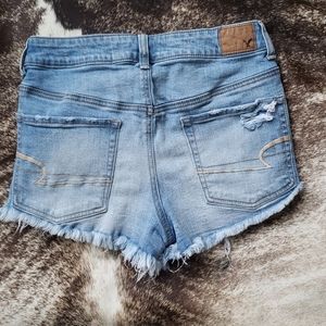 American eagle high waist denim shorts